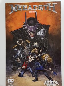 Batman Death Metal 1 Band Cover