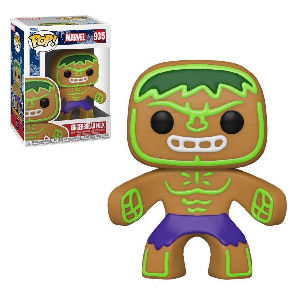 Gingerbread Hulk Marvel Funko Pop!