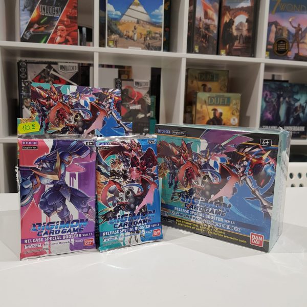 Digimon Card Game Release Special Booster ver 1.5 Box BT01