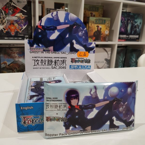 Force of Will Ghost in the Shell SAC_2045 Booster Pack