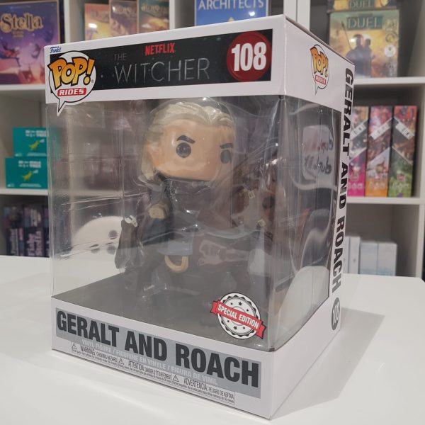 Geralt and Roach Special Edition The Witcher Funko Pop!
